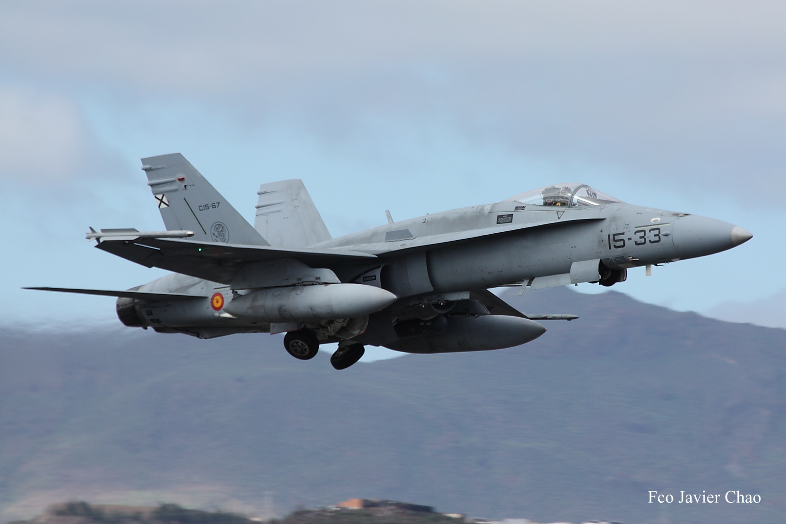 F-18 ejercito del aire