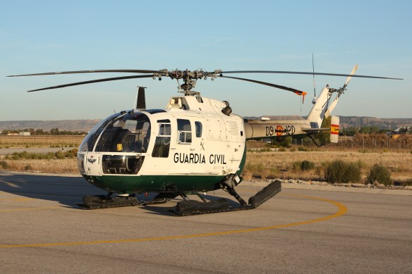 BO-105 flotador y megafono