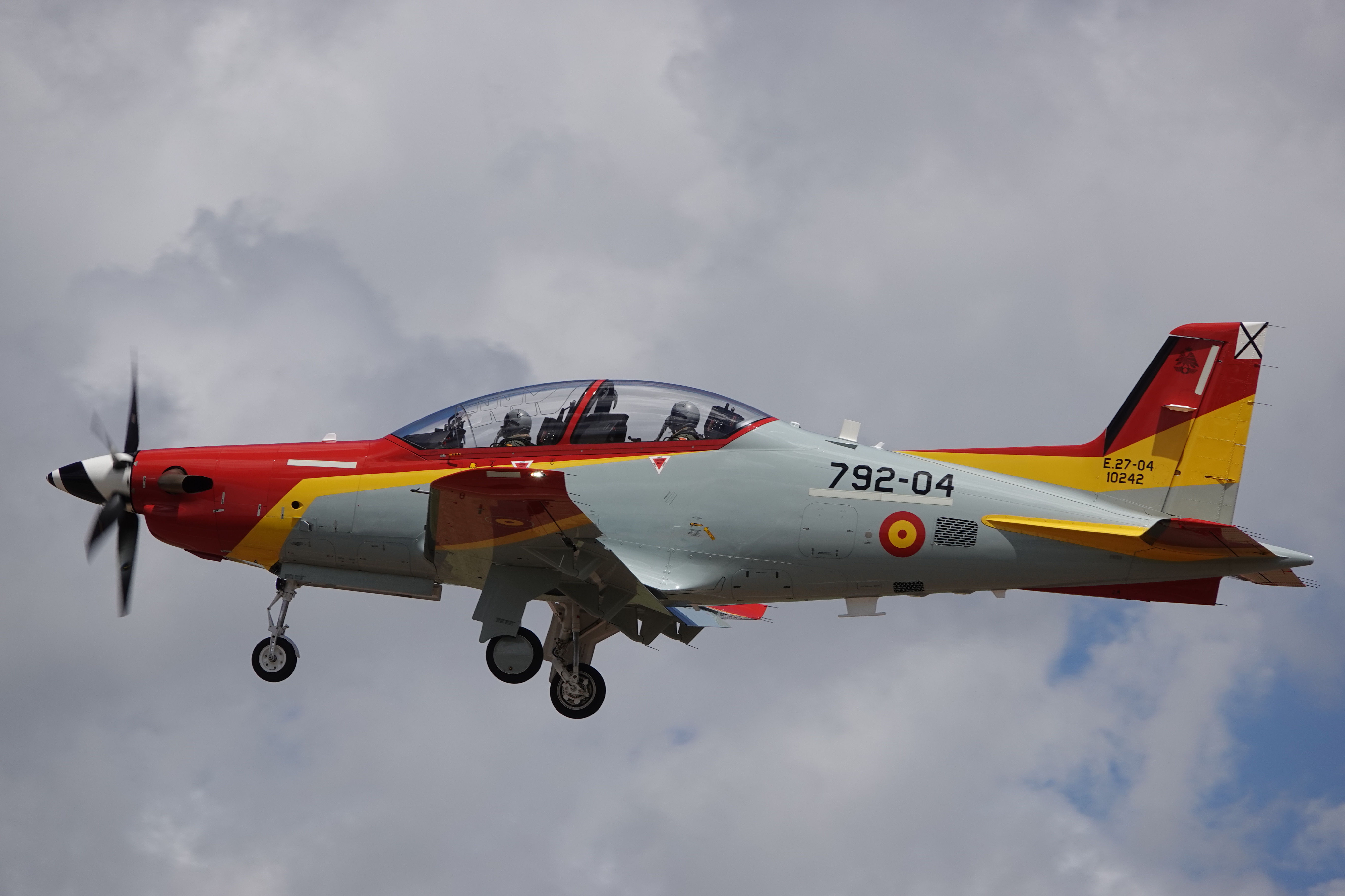 PC-21 en vuelo